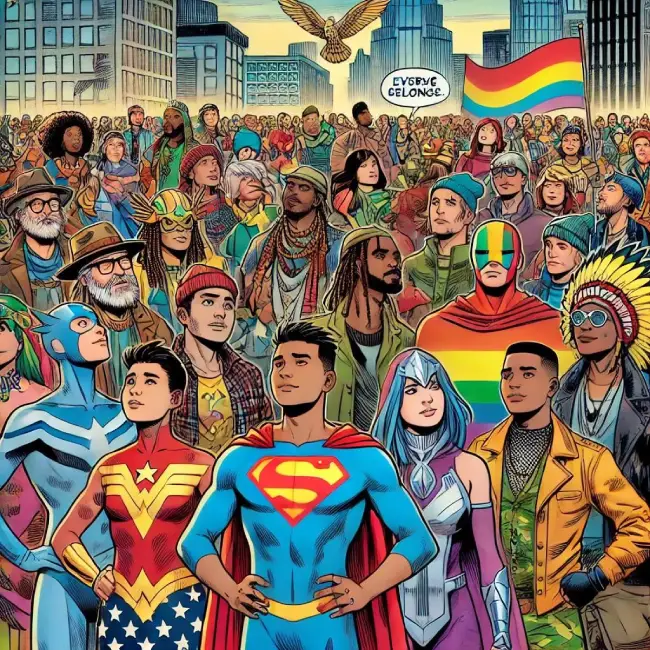 How Comics on www.maxhd24.com Can Communicate Acceptance and Equality